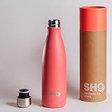 SHO Your Bottle – Vakuumisolierte, Doppelwandige Trinkflasche (Frosted Lilac 500ml) - 4