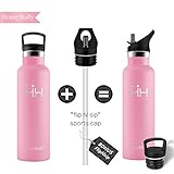 HoneyHolly Trinkflasche 750ml – ‎‎Vitalität Pink - 5