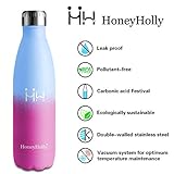 HoneyHolly Trinkflasche 750ml – ‎‎Blau Lila Rosenrot - 2