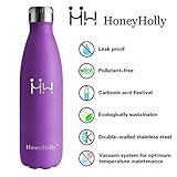 HoneyHolly Trinkflasche 650ml – ‎‎‎	‎Volles Dunkles Lila - 2