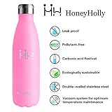 HoneyHolly Trinkflasche 650ml – ‎‎‎	‎Volles Hellrosa - 2