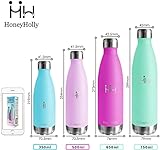 HoneyHolly Trinkflasche 650ml – ‎Volles Mittelblau - 4