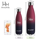HoneyHolly Trinkflasche 650ml – ‎‎‎	‎Wein Rot Schwarz - 4