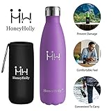 HoneyHolly Trinkflasche 750ml – ‎‎‎Volles Dunkles Lila - 5