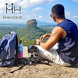 HoneyHolly Vakuum Isolierte Trinkflasche 750ml – ‎Blau Grün Türkis - 5