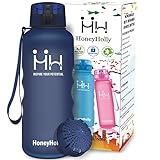 HoneyHolly Tritan Trinkflasche 1500ml – Meeresblau