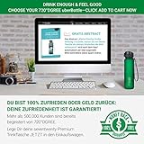 720°DGREE – uberBottle – Tritan Trinkflasche – Forest Green – Bundle Rezeptbuch - 7