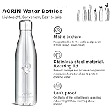 Aorin 750ml Trinkflasche (Silber) - 2