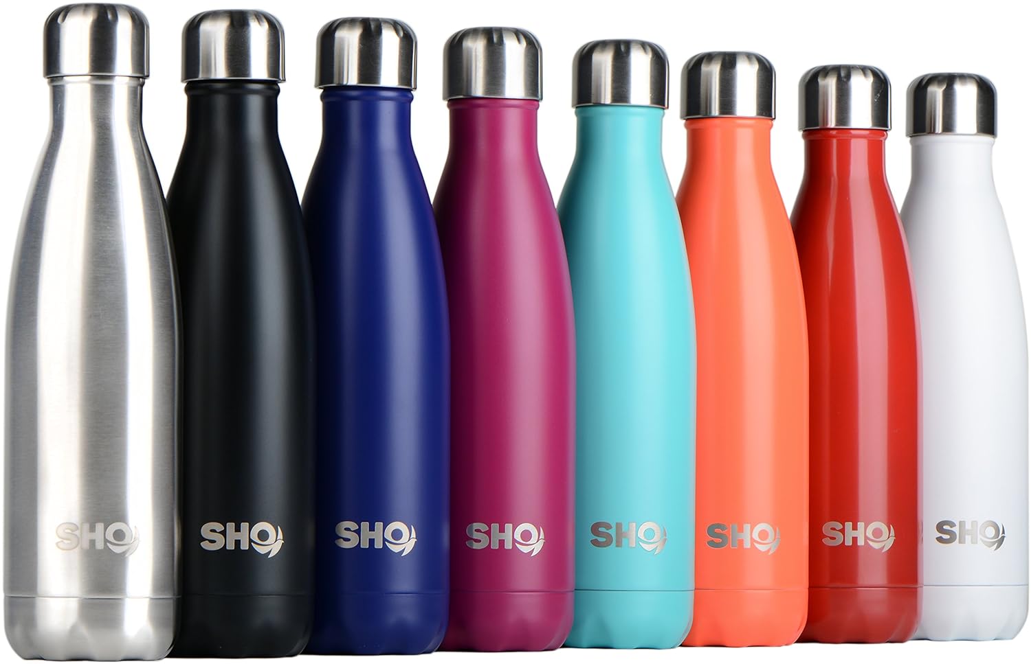 YOUR Bottle! von SHO - Perfekte Vakuumisolierte, Doppelwandige Wasserflasche