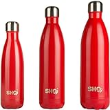YOUR Bottle! von SHO 750ml (Scarlet Red) - 5